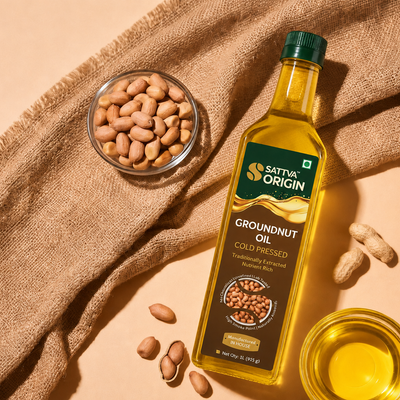 Cold-Pressed Groundnut Oil