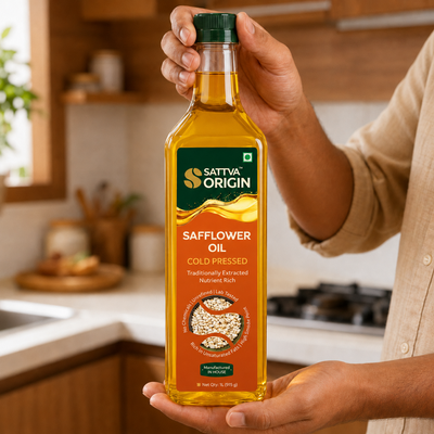 Cold-Pressed Kardai Safflower Oil