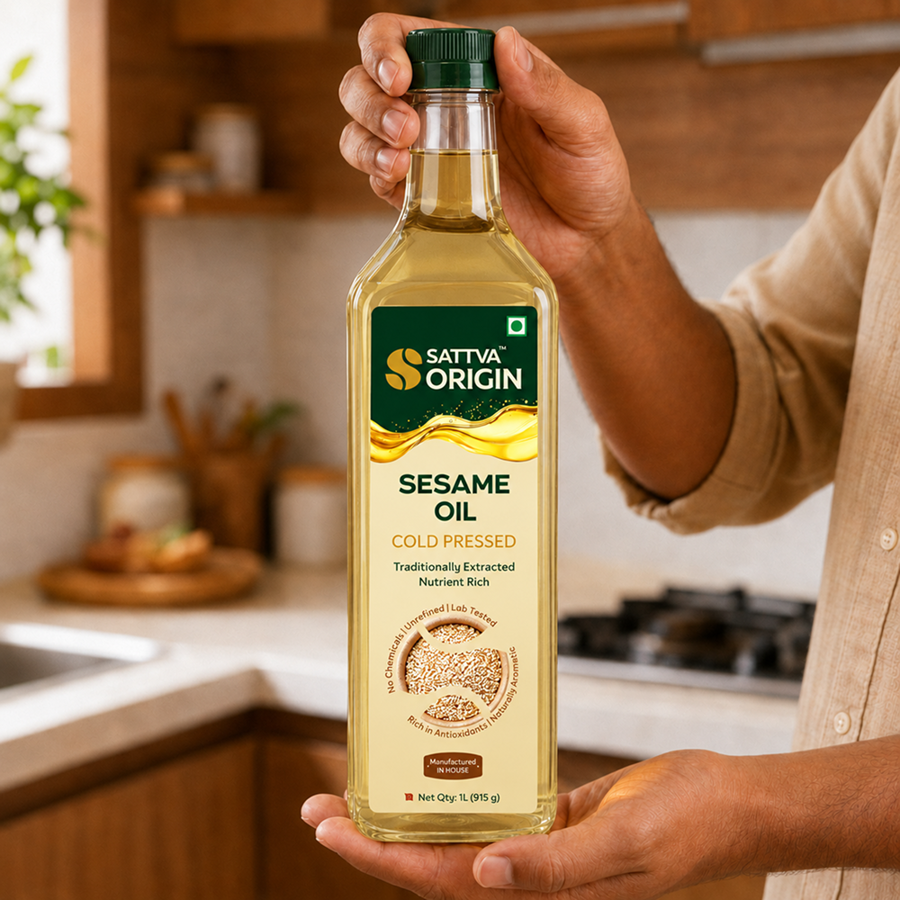 Cold-Pressed Sesame Oil