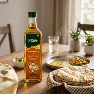 Cold-Pressed Kardai Safflower Oil