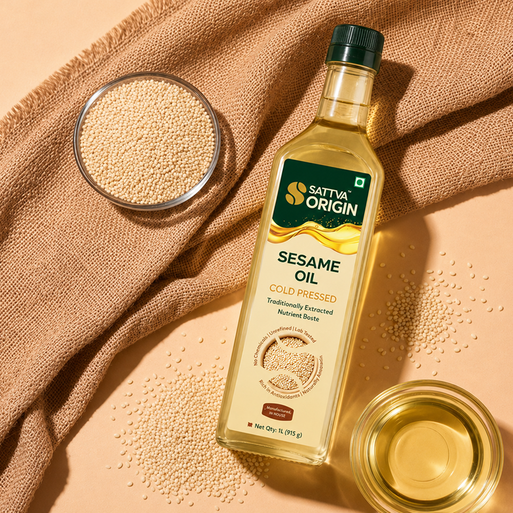 Cold-Pressed Sesame Oil