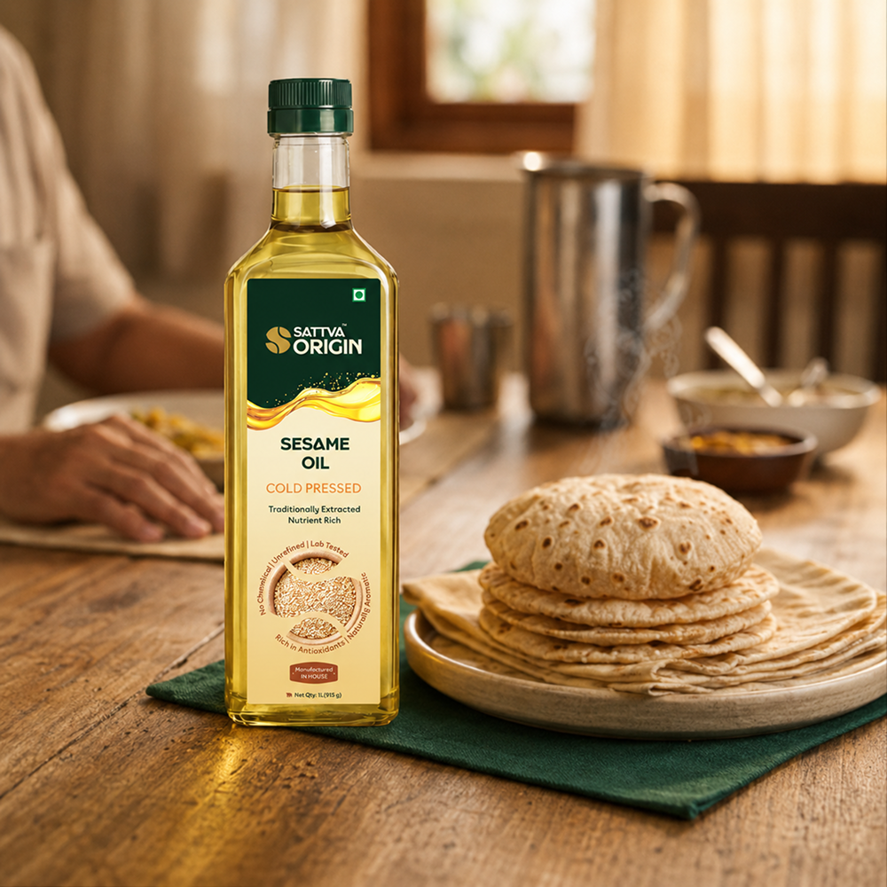 Cold-Pressed Sesame Oil